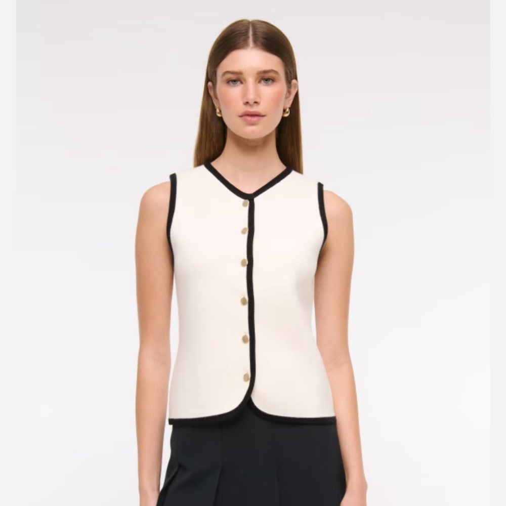 Abercrombie & Fitch Mara Crew Sweater Vest